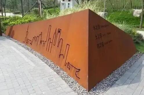 西秀耐候钢挡土墙